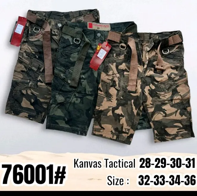 CELANA TACTICAL IMPORT//CELANA PENDEK LORENG PRIA//CELANA GUNUNG//CELANA PDL PRIA//FREE SABUK//SIZE 28-36