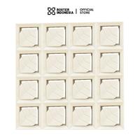 Gambar Roster Indonesia - Roster Beton Daun Roster Beton Minimalis Lubang Angin Ukuran 20 x 20 - Daun Abu - Abu, 1 Pcs dari Roster Indonesia Kab. Bekasi 4 Tokopedia