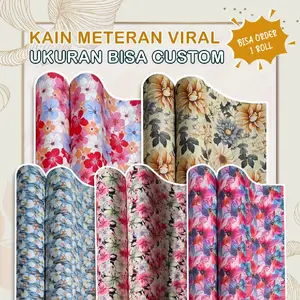 KAIN POTONGAN RAYON VISCOSE VALENCIA PREMIUM 30.000/ METER