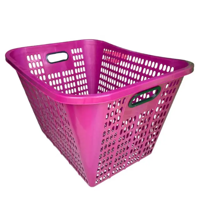 Keranjang Pajero JUMBO TEBAL BESAR PEGANGAN KARET 6 WARNA Golden l Keranjang Laundry l Keranjang Baju Kotor