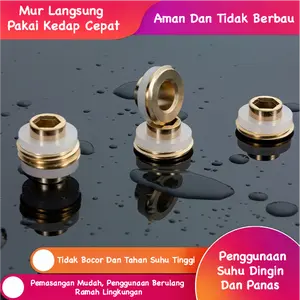 Aksesoris Kamar Mandi Pengganti Bantalan Silikon  Sekrup Penyegel Bahan Kualitas Tinggi Efektif Untuk Mencegah Kebocoran