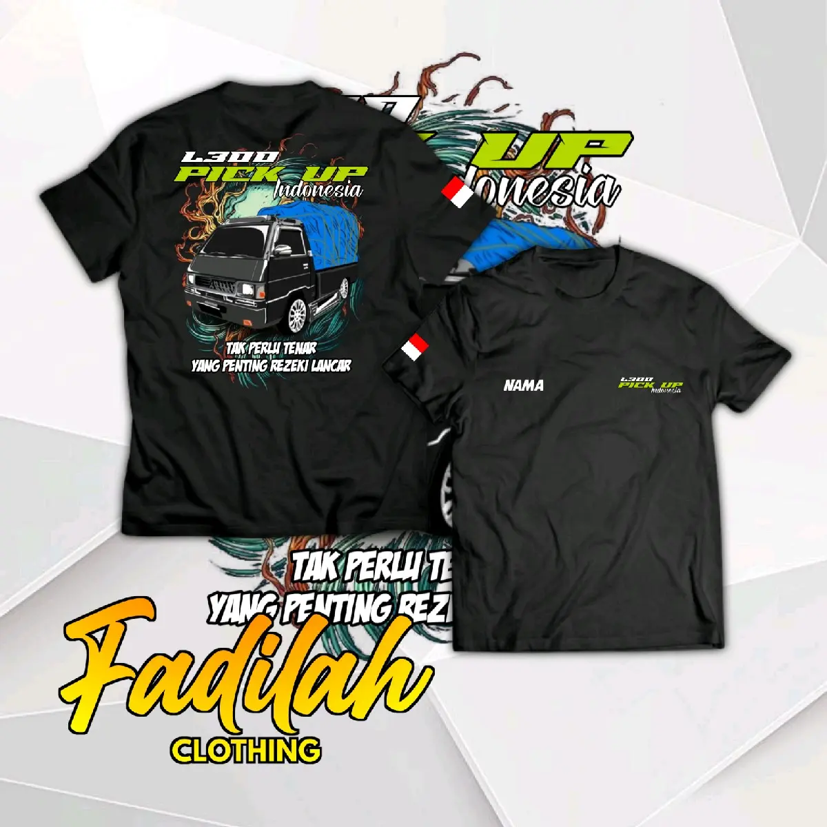 PROMO Kaos Distro L300 PICK UP INDONESIA Driver L300 Driver Muda Punya Cerita Kaos Sopir Pick Up Pik Up Kaos Pria Wanita Keren Bisa Request Desain Ubah Gambar Atau Tulisan Bahan Adem