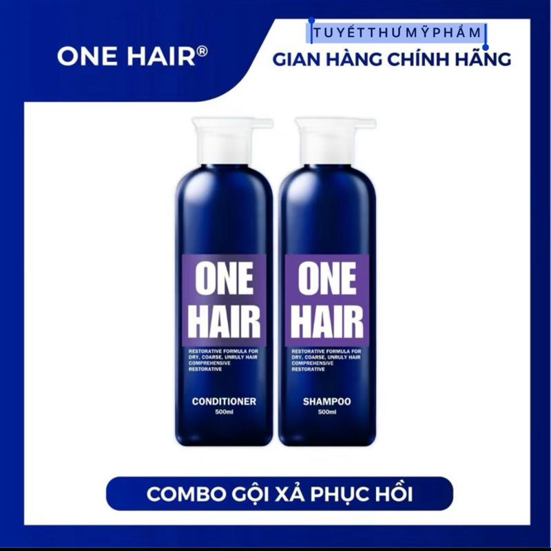    tặng kèm xịt redensy 50ml   Combo Dầu Gội & Dầu Xả Keratin ONEHAIR- Giúp Làm Sạch Sâu Da Đầu Ngừa Gàu Ngăn Rụng Tóc & Hỗ Trợ Mọc Tóc - Không Paraben An Toàn Cho Mẹ Bầu 