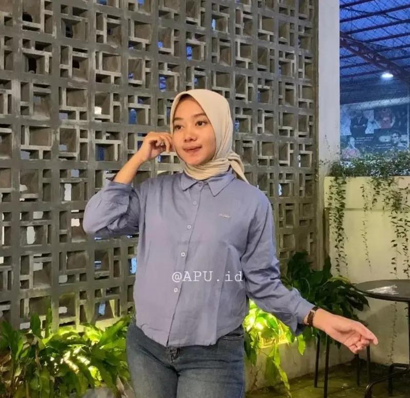 KEMEJA CROP RAYON TWIL PREMIUM 5