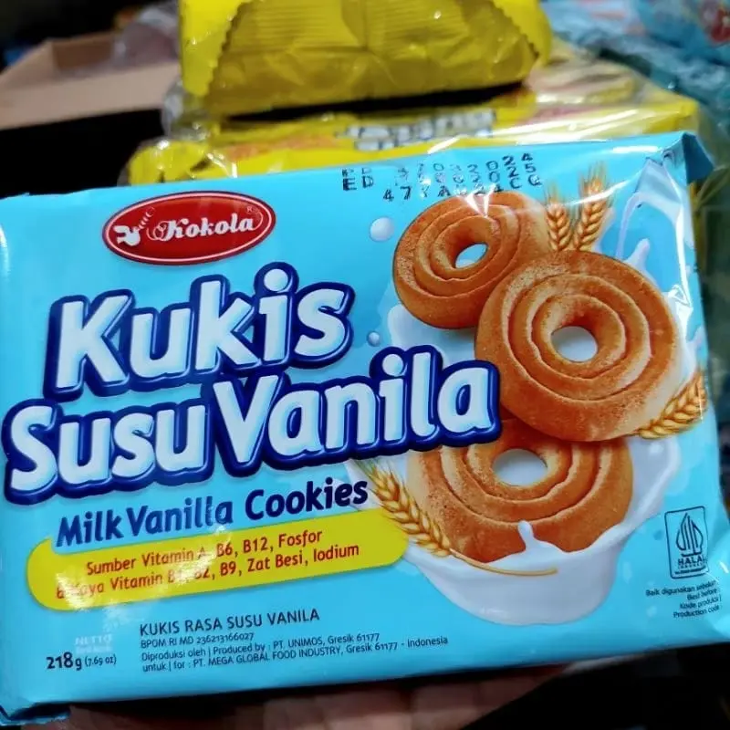 Cod / Kokola kukis butter 218 gram 3 pcs / Kokola kukis 218 gram / Kokol kukis kelapa / Kokola kukis rasa mochachino_kelapa_susu_butter / Kukis kokola 218 gram 3 pcs 7
