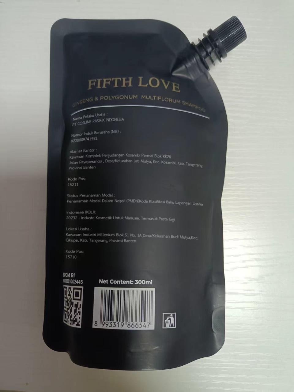【FIFTH LOVE Produk Laris Manis】Sampo Anti-Rambut Rontok Ginseng dan Polygonum Multiflorum