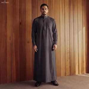 Louzman Royal Thobe Luqmaan Jubah Gamis Slimfit Premium Series