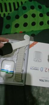 Product Review of [BELI 1 DAPAT 4] JAM SMARTWATCH I8ULLTTRA 2 TALI -TWS- JAM TANGAN FASHION - PELACAK KALORI - PELACAK DENYUT JANTUNG from ع** ا**ب 2