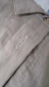 Product Review of Kemeja Polo Linen wanita Megumi shirt / Kemeja Wanita Kancing Depan Belakang Atasan Panjang from k**y 0