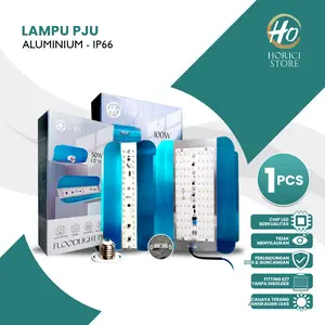 Horici 1PC LAMPU JALAN 50W 100W PJU LED SUNLAMP SOROT OUTDOOR PENERANGAN STREET LIGHT/LAMPU TAMAN TANCAP PJU