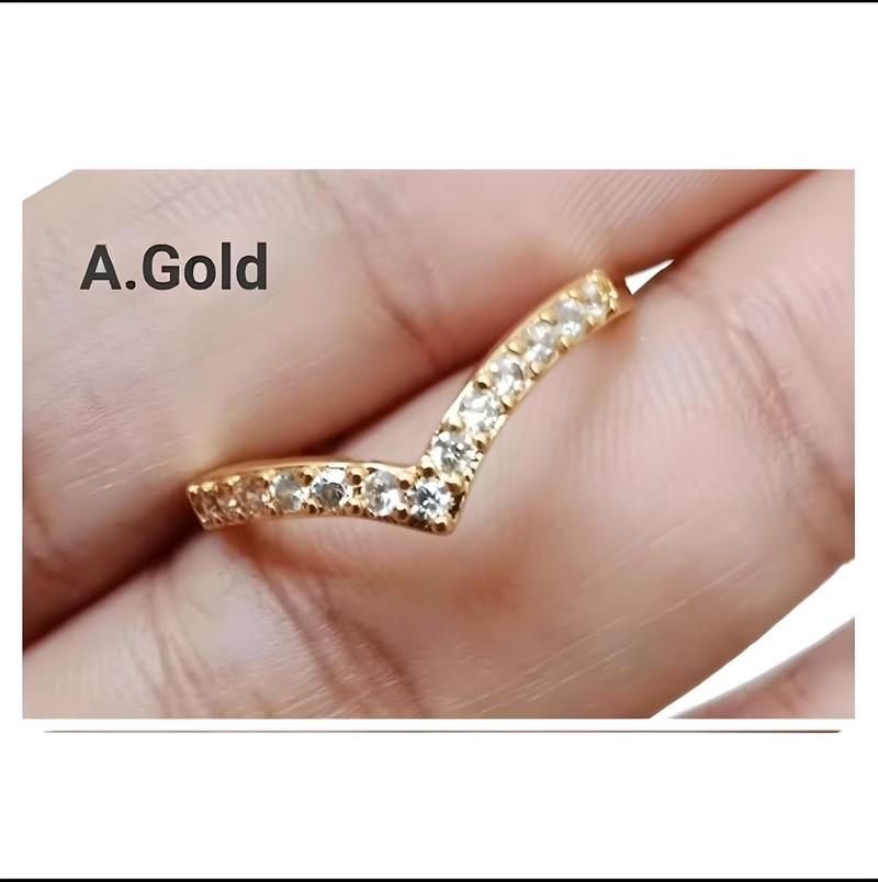 Product Introduction of RAL58.Cincin Fuji xuping dewasa lapis emas dgn mata zircon 2