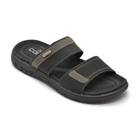 Gambar Carvil Sandal Pria Renardo- 02 M - Casual Man Selop - BLACK, 38 dari Carvil Shop Kota Surabaya 1 Tokopedia
