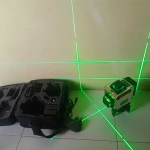 16 LINE 4D Multifungsi Laser Level 360 Rotari SELF LEVELING FULL SET Mesin Self Leveling Laser Waterpass Proyektor Perataan Diri Profesional Laser Hijau Laser Sinar Laser Level Tripod Laser Sinar UV Building and Flooring Projects Perkakas Kedap Air  Tempa