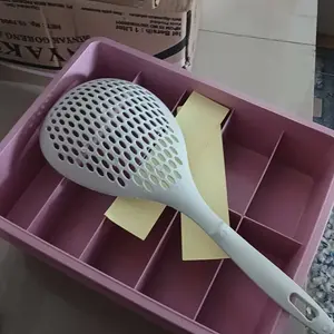 Zuniko Living | Sendok saringan mie serbaguna | Tirisan dapur tahan panas | Saringan dapur serbaguna