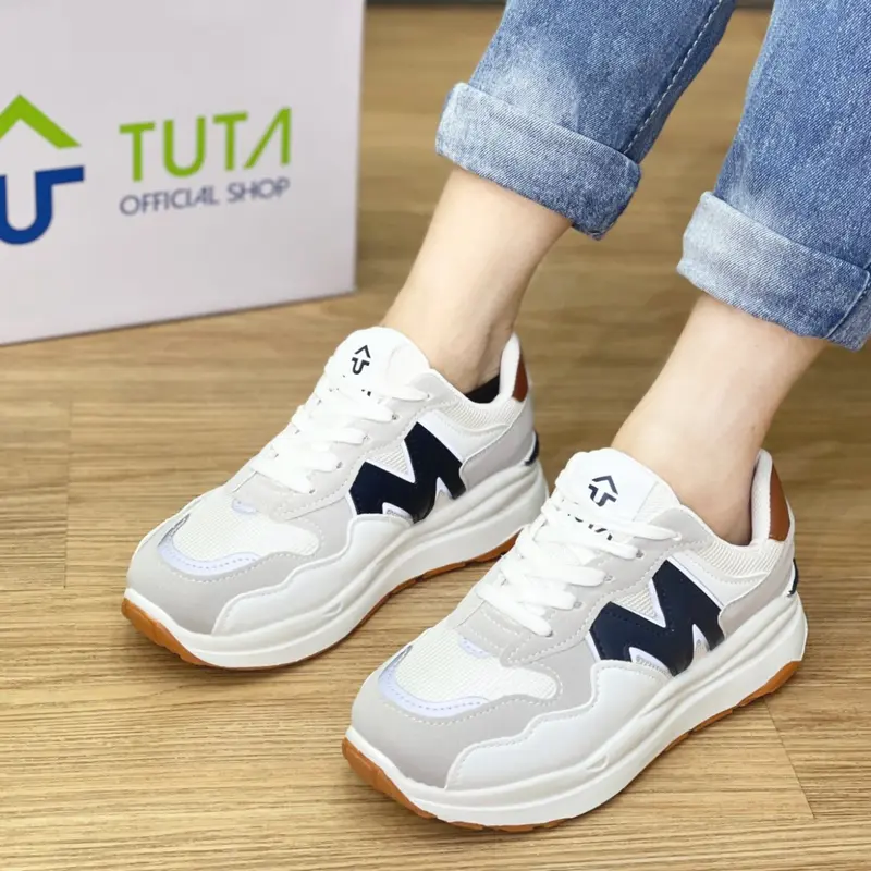 TUTA Irene Sepatu Sneakers Wanita Sport Shoes 2210 casual Karet 1