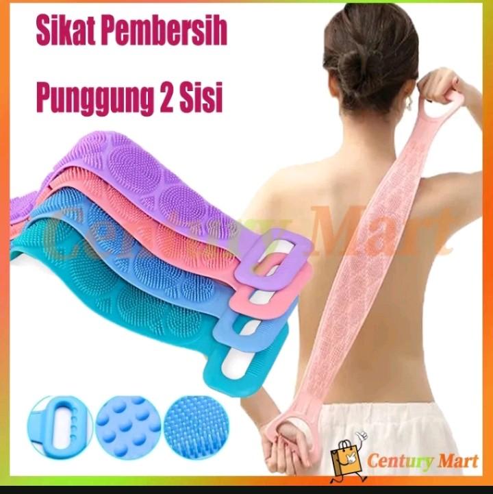 silikon brush pull back/strip menggosok kulit punggung/gosok punggung sikat mandi silikon /sikat punggung badan 0