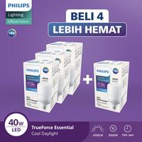 Gambar [Special Creators] Philips Paket Beli 4 Lebih Hemat Lampu Bohlam Radiantline TrueForce Essential 40W Putih dari Philips lighting Surabaya Kota Administrasi Jakarta Timur 1 Tokopedia