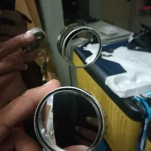 360° Adjustable Suction Cup Car Rearview Mirror Wide Angle Blind Spot Assistance for Enhanced Visibility