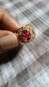 Product Review of Batu cincin delima lipan merah from M**a 0