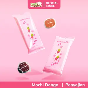 Mochi Dango sauce caramel/sauce chocolate