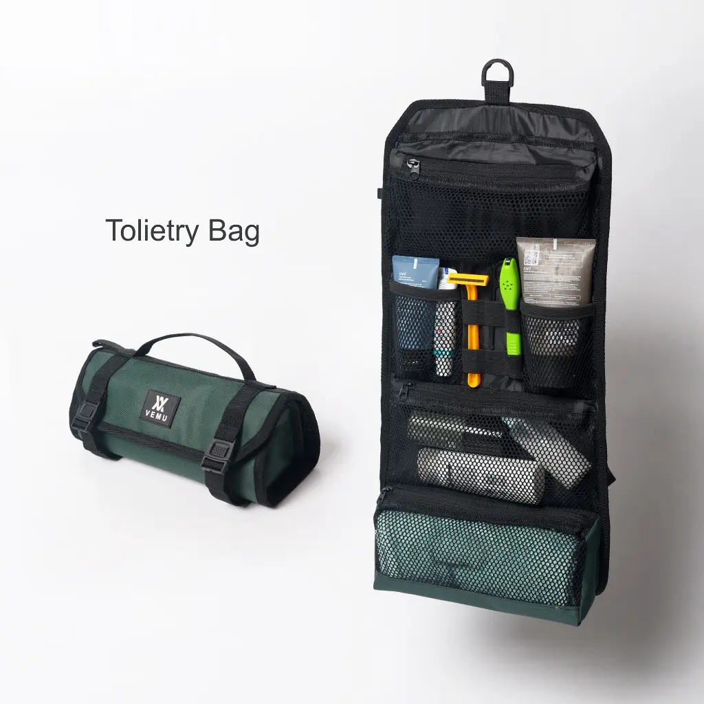 Wash Bag | Toilet bag | Toiletries bag | Travel kit | Tas tempat keperluan mandi