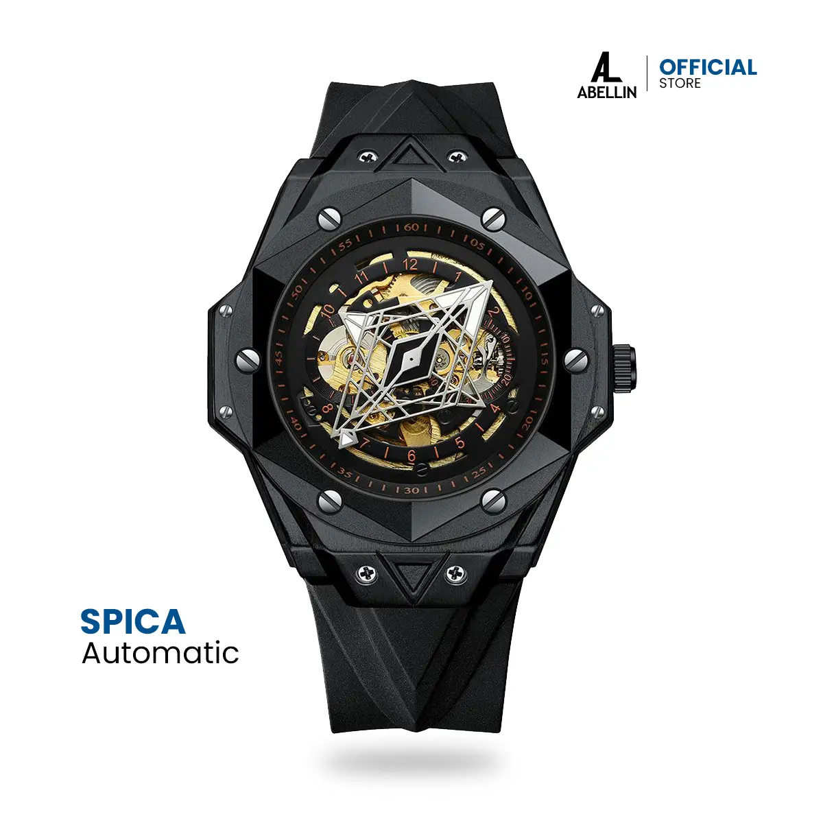 SPICA Automatic - Jam Tangan Pria Original Premium Bergaransi Asli Casual Analog Eksklusif Brand Lokal Mewah Luminous Stainless Steel Kotak Premium Watch watches