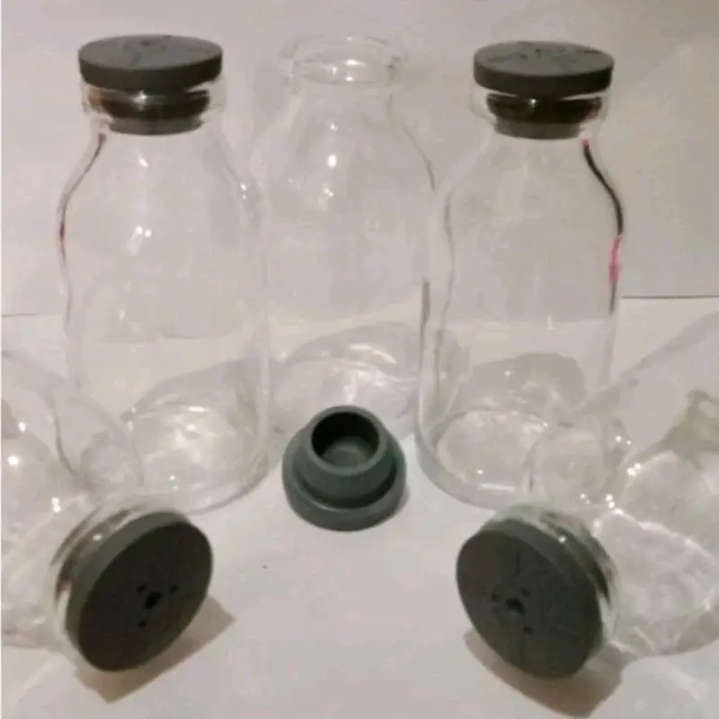 botol asi kaca rekondisi 100 ml tutup tebal susu 1