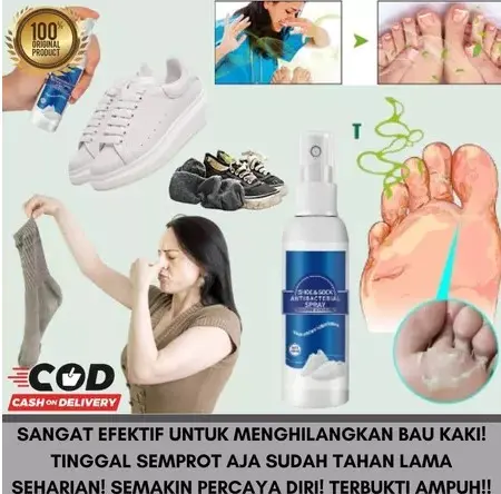 Spray bau kaki semprot bau kaki foot spray