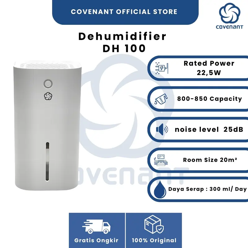 Covenant Mini Dehumidifier DH100 0