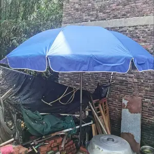 【Payung Tenda Jumbo 260cm】Payung Anti UV & Anti Angin 2 Lapis - Untuk Lapak Jualan, Pantai, Cafe dan Taman