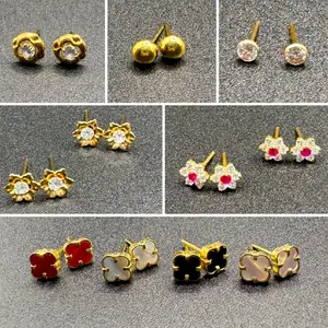 (HazelLynn) Aneka Anting Tindik 1gr