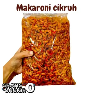 Makaroni Cikruh Pedas 1 Kg Daun Jeruk Cemilan Pedas Bumbu Melimpah Spesial Khas Eat Snack And Food