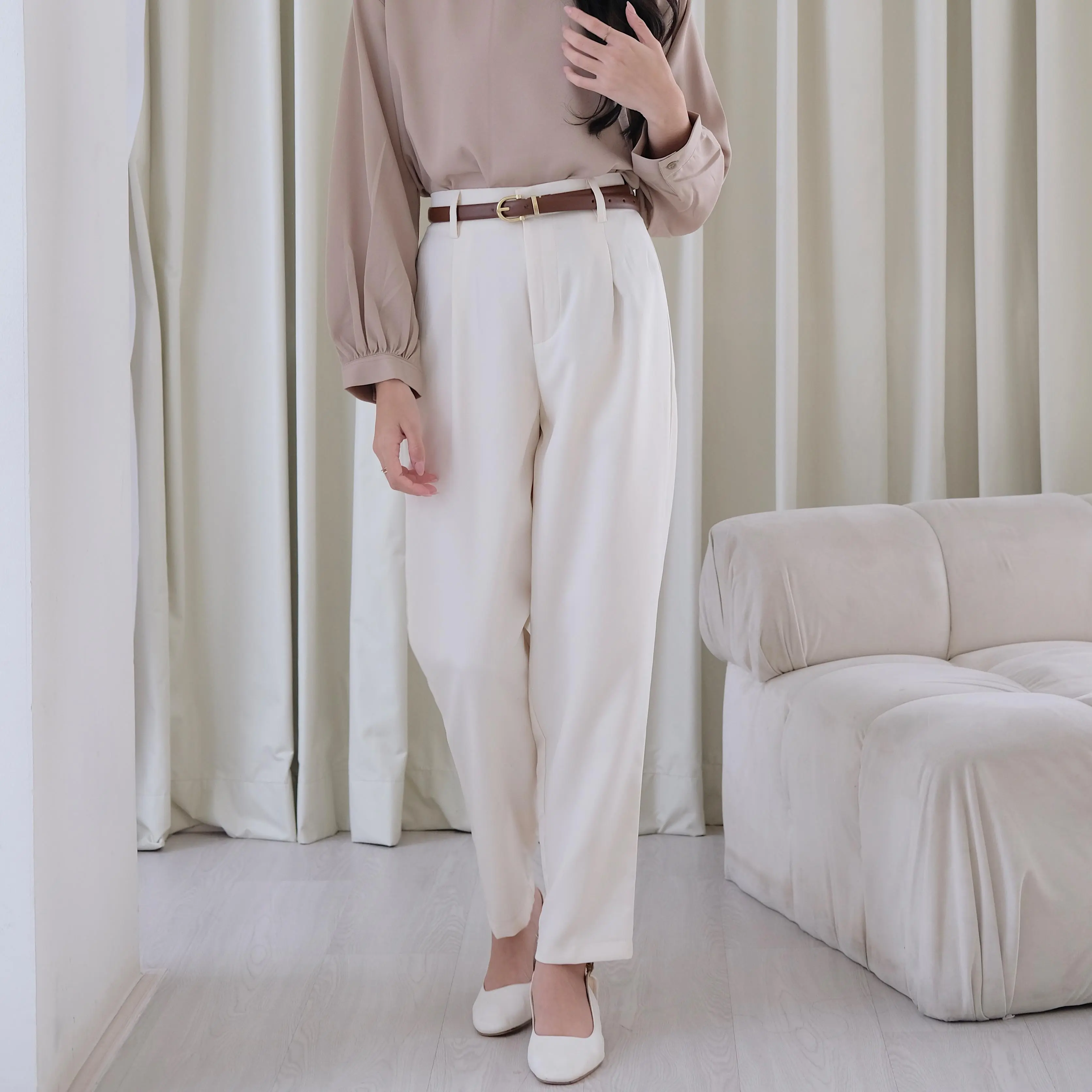 Trousers | ATKEY Official - Celana Baggy Panjang Wanita