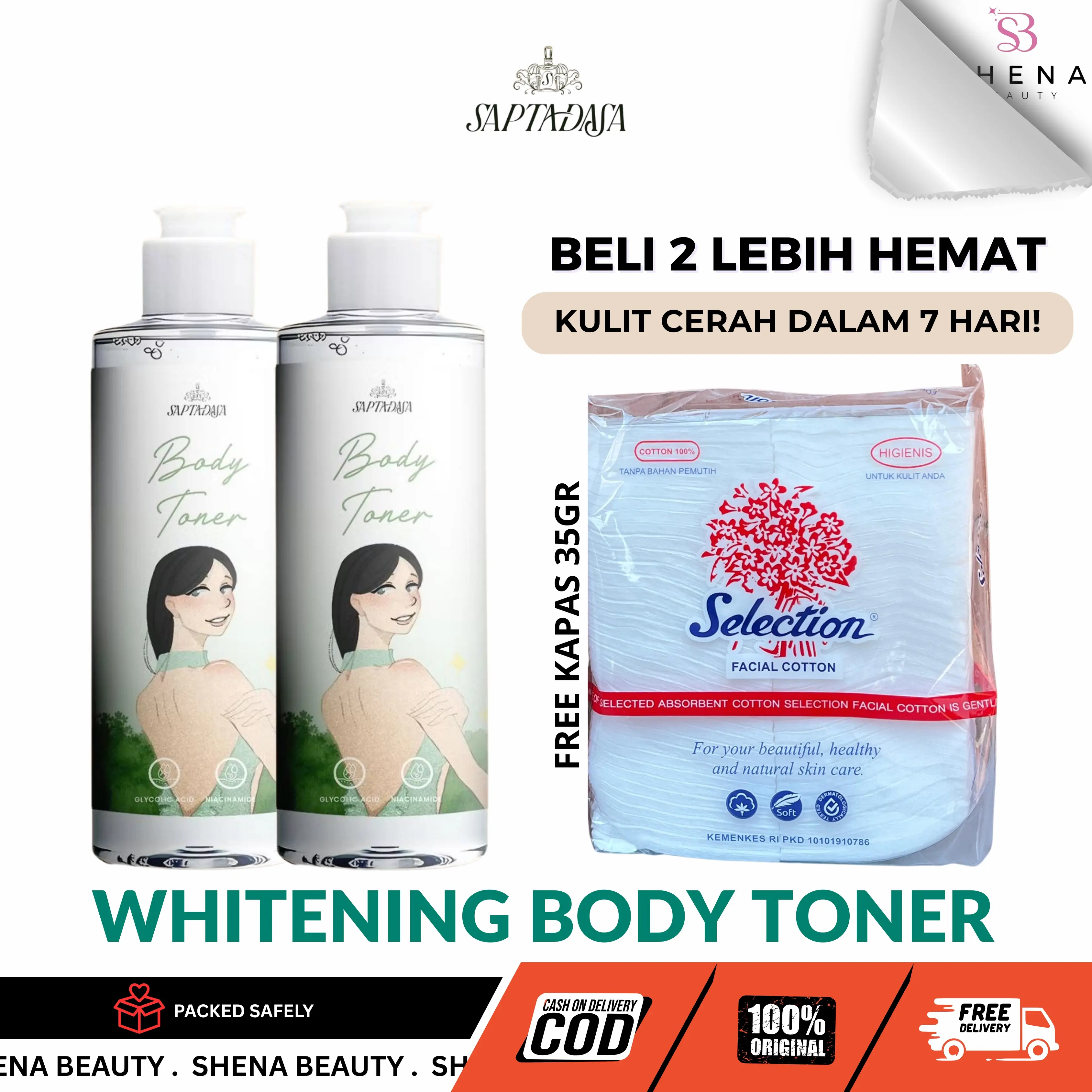 2PCS TONER SAPTADASA