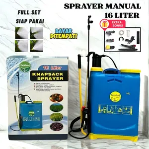 FARMLAND Sprayer 16 Liter Manual Alat Semprot Pertanian Multifungsi Alat Semprot Pompa Tanaman