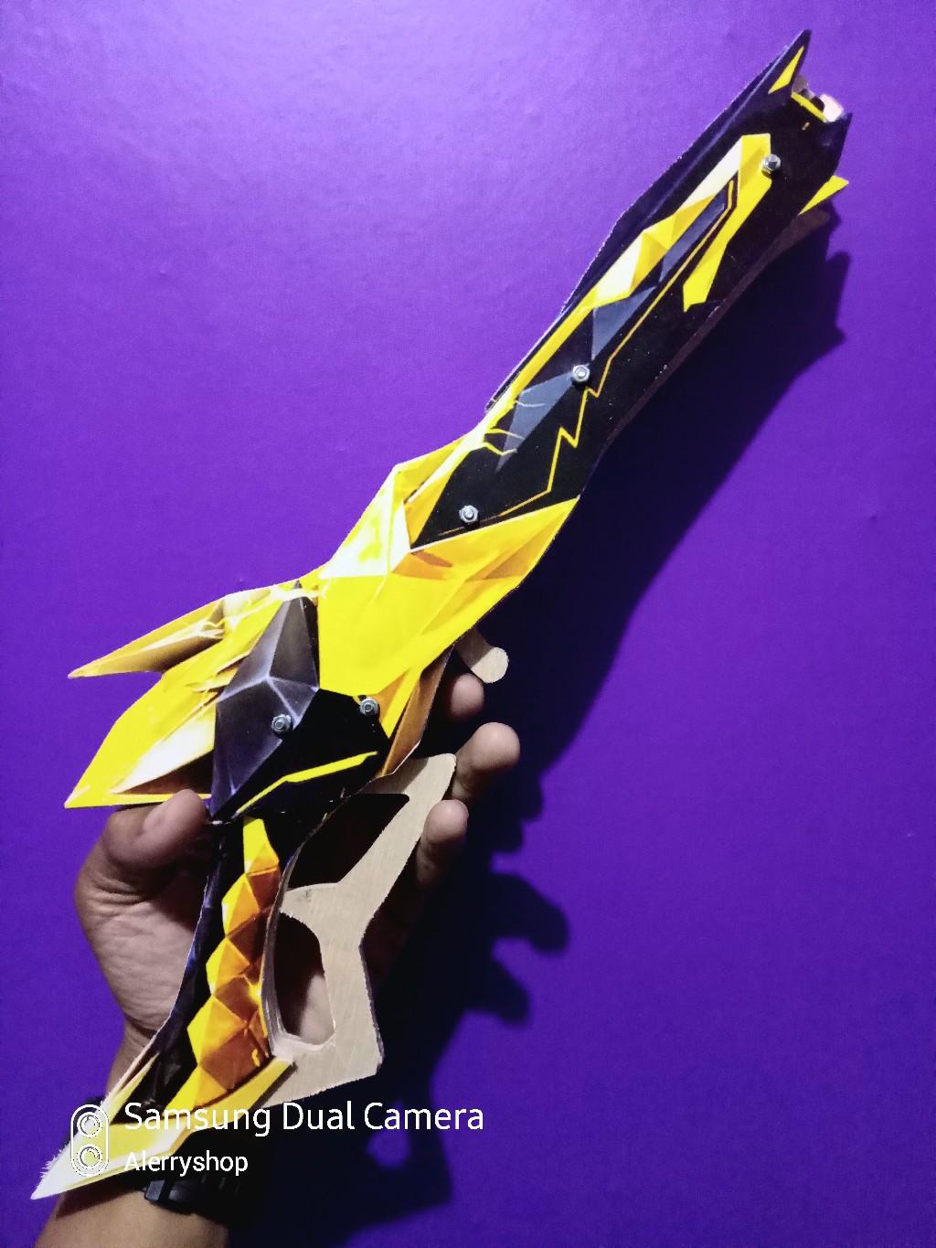 Mainan Tembakan Anak Laki SG Meteor , SG Aqua , SG Petir meteor kuning FreeFire , Toy, Karet Mainan Tembakan Anak Laki SG Meteor , SG Aqua , SG Petir meteor kuning FreeFire , Toy, Karet