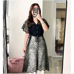 Outer brukat kebaya - luaran kebaya wanita - kondangan wisuda kekinian