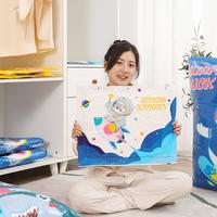 Gambar U-Living Set 5 pcs Plastik Vacuum Motif Bebek Surfing dan Pompa Elektrik Vacuum Kantong  Penyimpanan Pakaian Travel Anti-air Dipakai Berulang Klip Plastic - Set5pc 50*70, BEBEK SURFING dari U-Living Official Store Kota Bekasi 4 Tokopedia