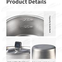 Gambar TITANIUM BOWL PANCI / MANGKUK CAMPING ULTRALIGHT NATUREHIKE NH22CJ001 - 350 ML dari Bai Outdoor Kota Administrasi Jakarta Timur 3 Tokopedia