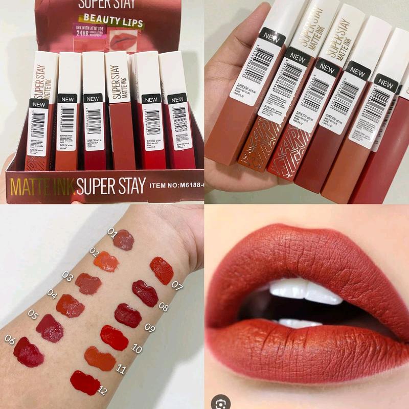 [ Per 6 Pcs ] Iman Koko Lipcream Matte Liquid Lipcream 2