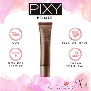 PIXY Make it Glow Skin Primer 101 Beige | base makeup, menutup warna kulit yang tidak rata, menyamarkan noda hitam dan kerut-kerut halus, wajah lebih cerah.