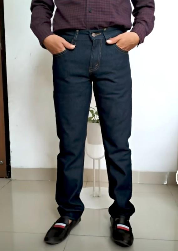 Product Introduction of Celana Jeans Standart Wr4ngl3r Pria/Celana Reguler Pria Size 27-38/Celana Panjang Pria High Quality Denim Standar Straight 4