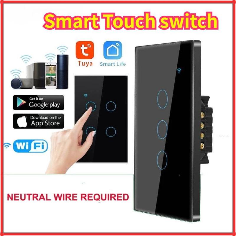 Tuya Tắc Gia Đình Bảng Điều Khiển Gia Đình Công Tắc Wi-fi Thông Minh Tuya…