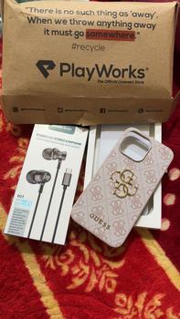 Product Review of Case For iPhone 15 / Plus / Pro / Pro Max GUESS PU 4G Metal Logo from r**4 0