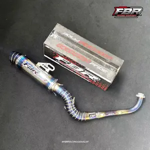 FULL SET BIRU MTR COBRA STYLE FBR RACING EXHAUST