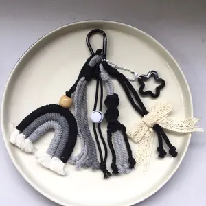 Gantungan tas aesthetik | gantungan tali macrame