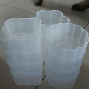 [Isi 12] Cetakan Kue Kotak Bintang Bunga BINEST Set Plastik 6.5 cm / Cetakan Puding Agar Ager Jelly Kotak Persegi Bulat Bundar Lingkaran Bintang Bunga