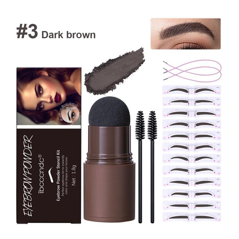 Product Introduction of Eyebrow Powder Set Waterproof Long Lasting Soft Mushroom Head Eyebrow Styling Makeup 51