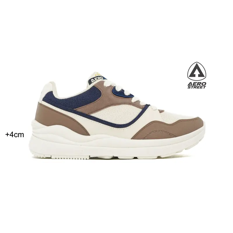 Aerostreet 37-44 Boston Natural Khaki Natural - Sepatu Sneakers Casual 6