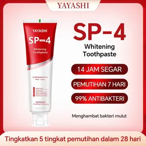Pasta Gigi Pemutih Probiotik - Pemutih Menghilang Noda Kopi&Teh 100% Original Pasta Gigi Yang Menyegarkan Nafas Kuning Pembersihan